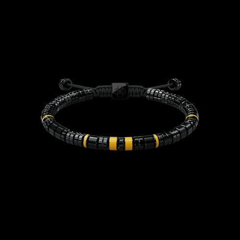 Bracelet - EV - Black - Modena Yellow