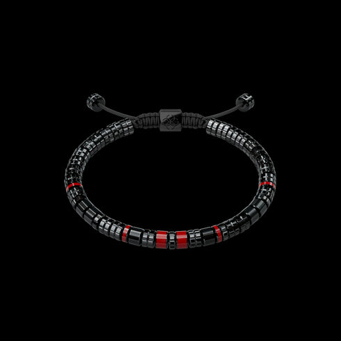Bracelet - EV - Black - Rosso Corsa