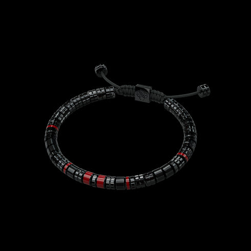 Bracelet - EV - Black - Rosso Corsa