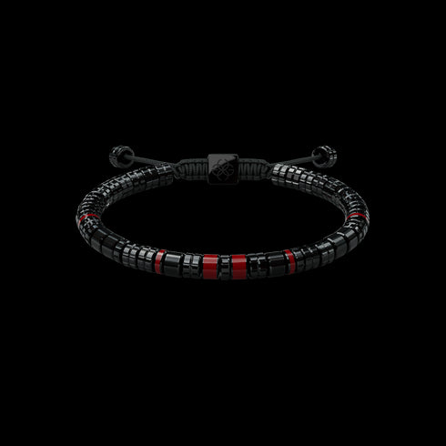 Bracelet - EV - Black - Rosso Corsa