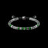 Bracelet - EV - Silver - Green
