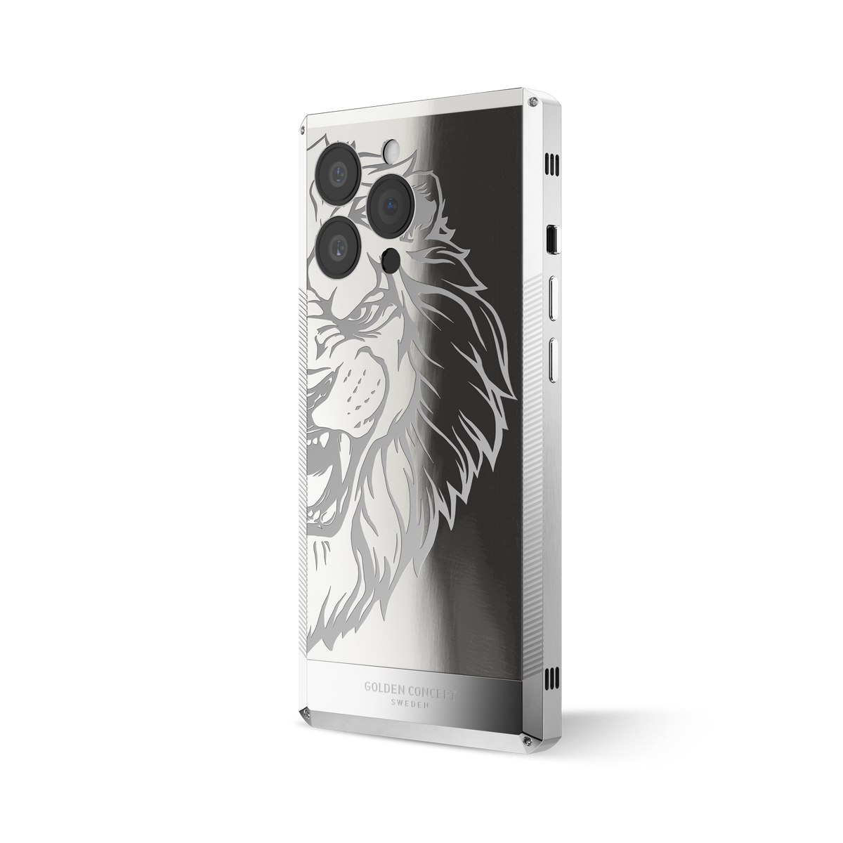 iPhone case - LIMITED Lion - Silver