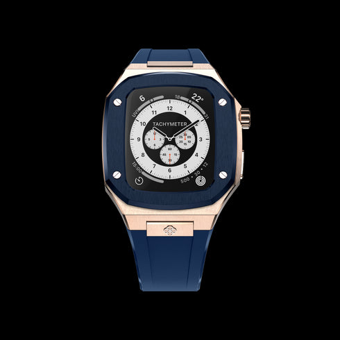Apple Watch Case - SP44 - Rose Gold / Blue