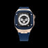 Apple Watch Case - SP44 - Rose Gold / Blue
