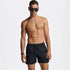 Swim Shorts - Black Embroidery
