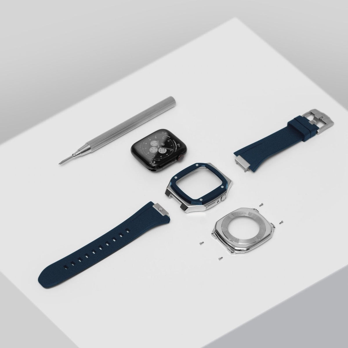 Apple Watch Case - SP - Silver / Blue – ゴールデンコンセプト公式サイト