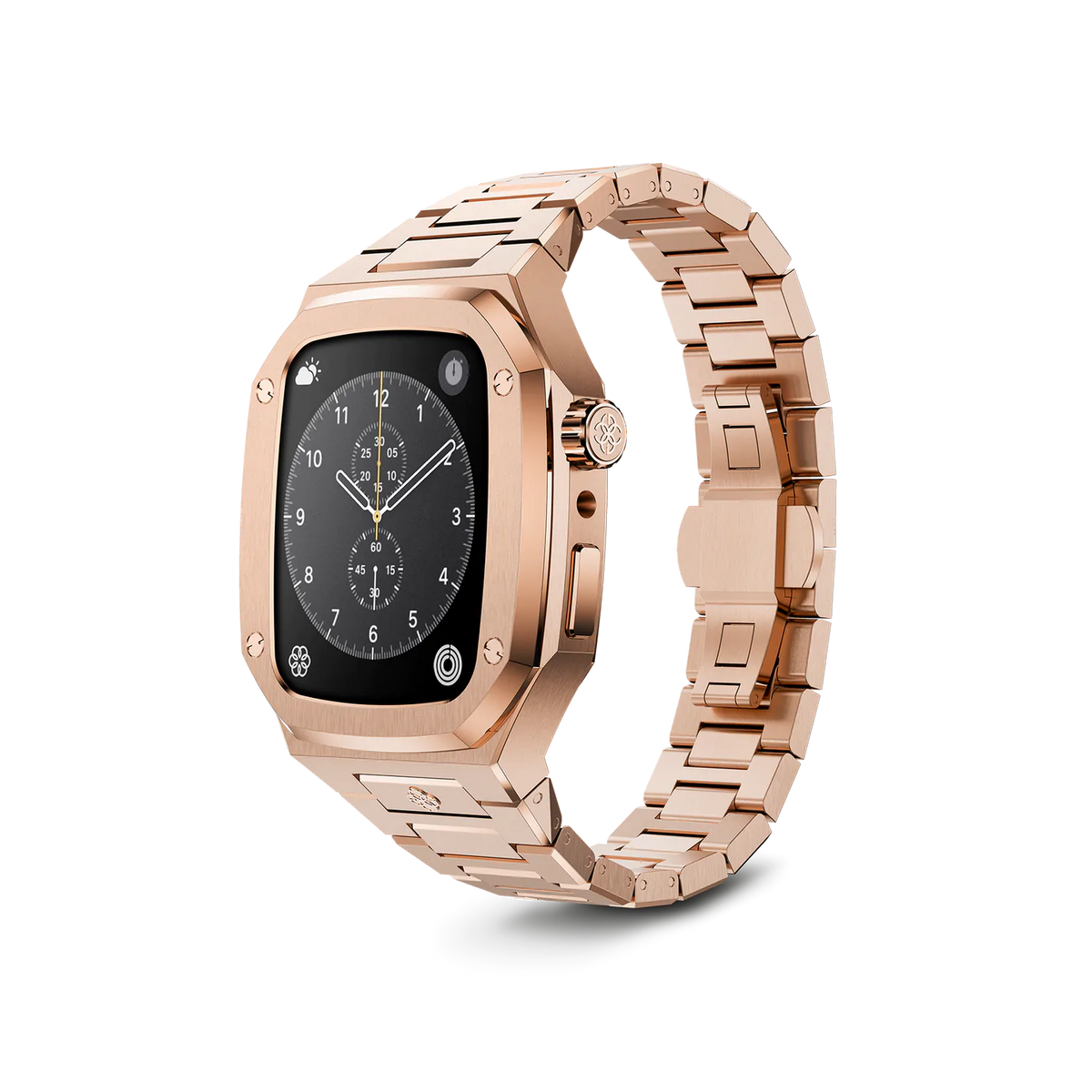 GOLDEN CONCEPT ゴールデンコンセプト Apple Watch Case アップルウォッチケース 44mm ゴールド55センチ手首周り