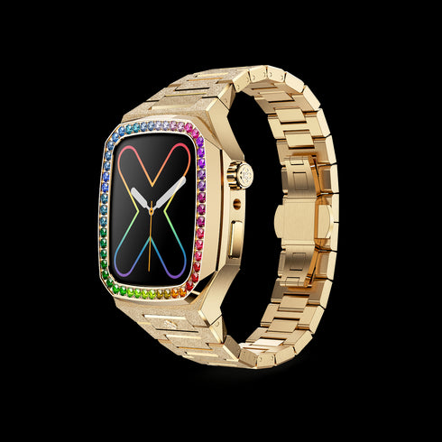 Apple Watch Case - EVF41 - RAINBOW Gold