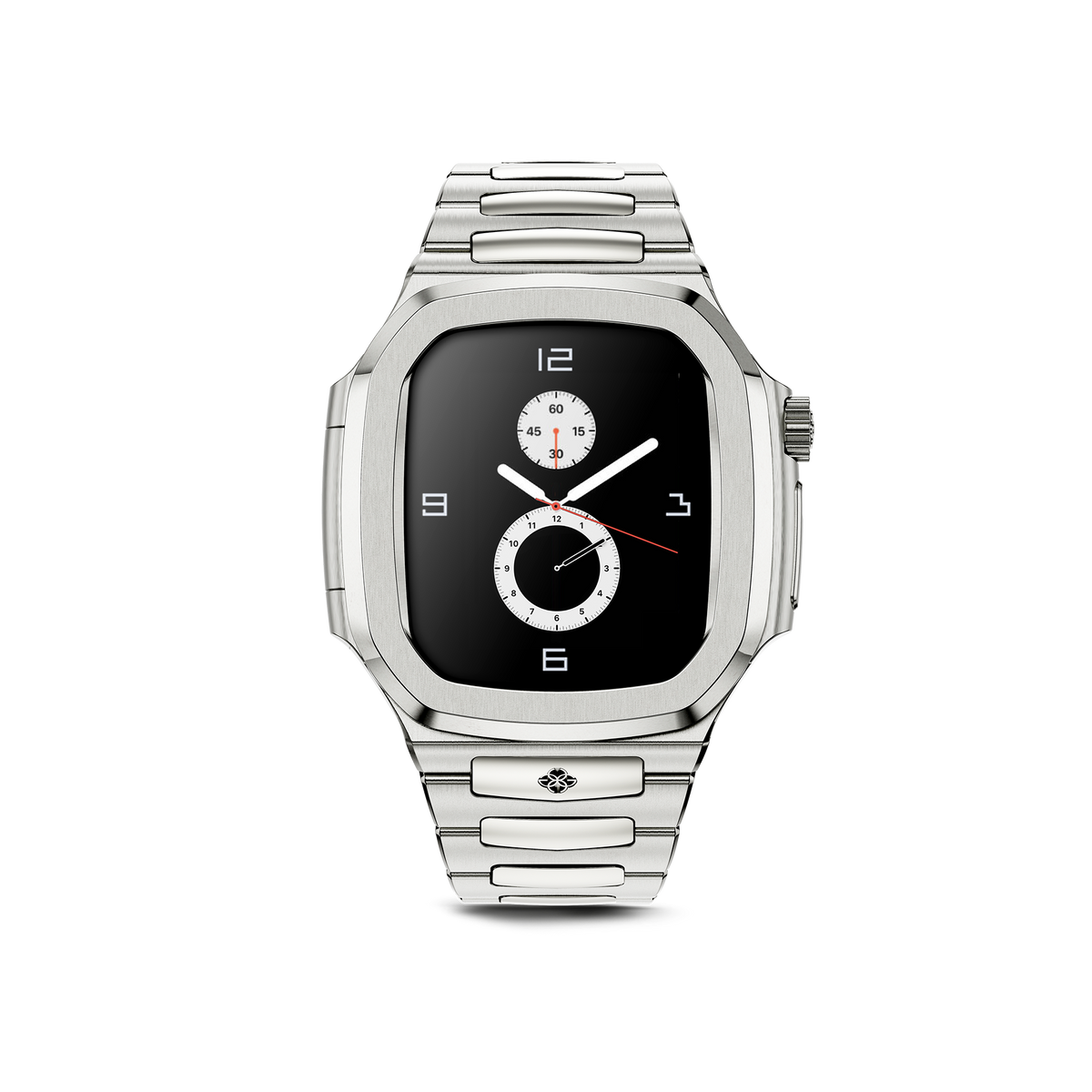 Apple Watch sports 42mm 白黒バンド付ゴールデンコンセプト