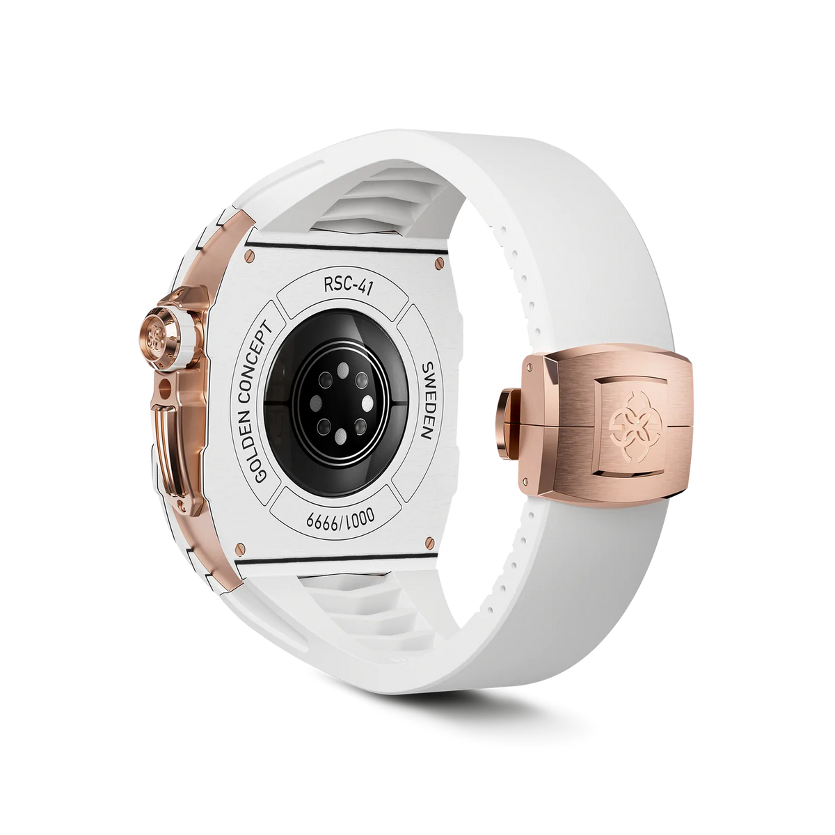Apple Watch Case - RSC - ALBINO WHITE/RG