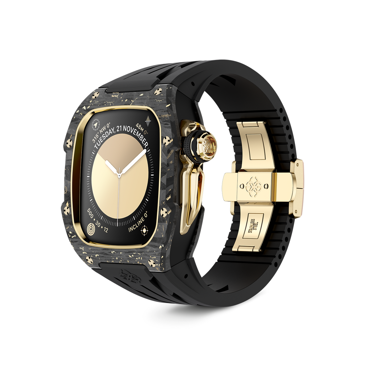 3月末デリバリー】Apple Watch Case / RSCIII45 - Gold Carbon