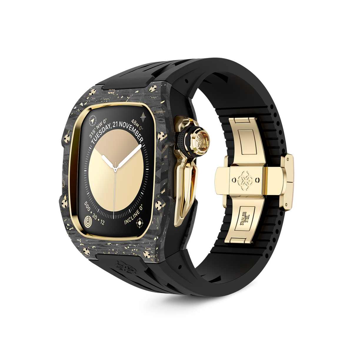 【新品未使用】GOLDENCONCEPTゴールデンコンセプトRSC44 アルビノ Apple Watch Case / RSCIII46 - Gold Carbon – ゴールデンコンセプト