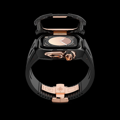 Apple Watch Case / RSCIII45 - Rose Gold Carbon