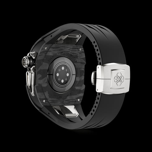 Apple Watch Case / RSCIII45 - Silver Carbon