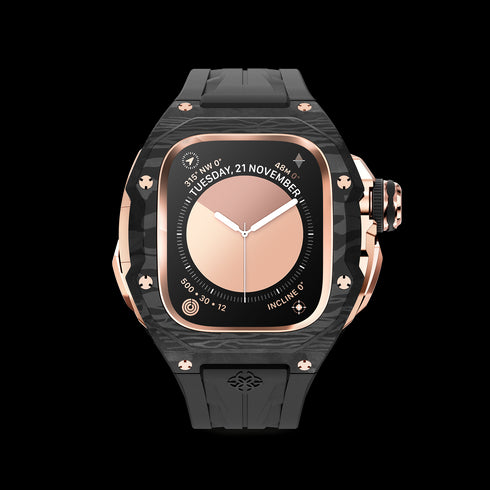 Apple Watch Case / RSCIII49 - Rose Gold Carbon
