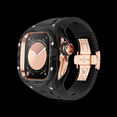 Apple Watch Case / RSCIII49 - Rose Gold Carbon