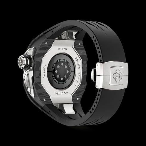 Apple Watch Case / RSCIII49 - Silver Carbon