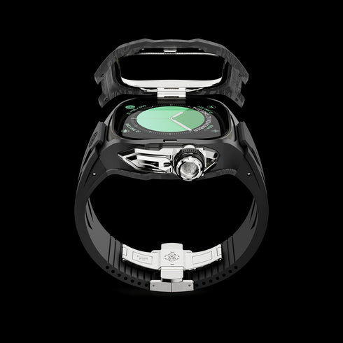 Apple Watch Case / RSCIII49 - Silver Carbon