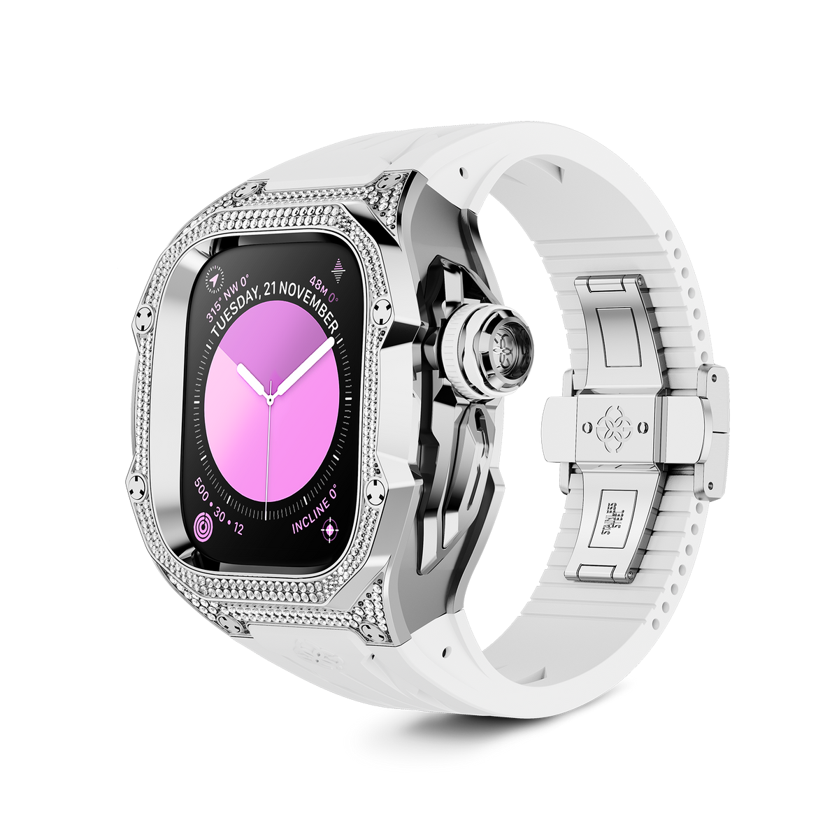 【7月上旬デリバリー】Apple Watch Case / RSTIII49 - Snowflake 
