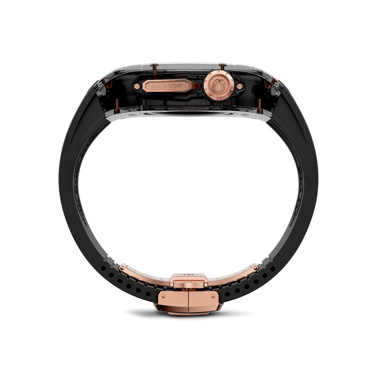 Apple Watch Case - RSTR45 - SMOKEY BLACK ROSE GOLD