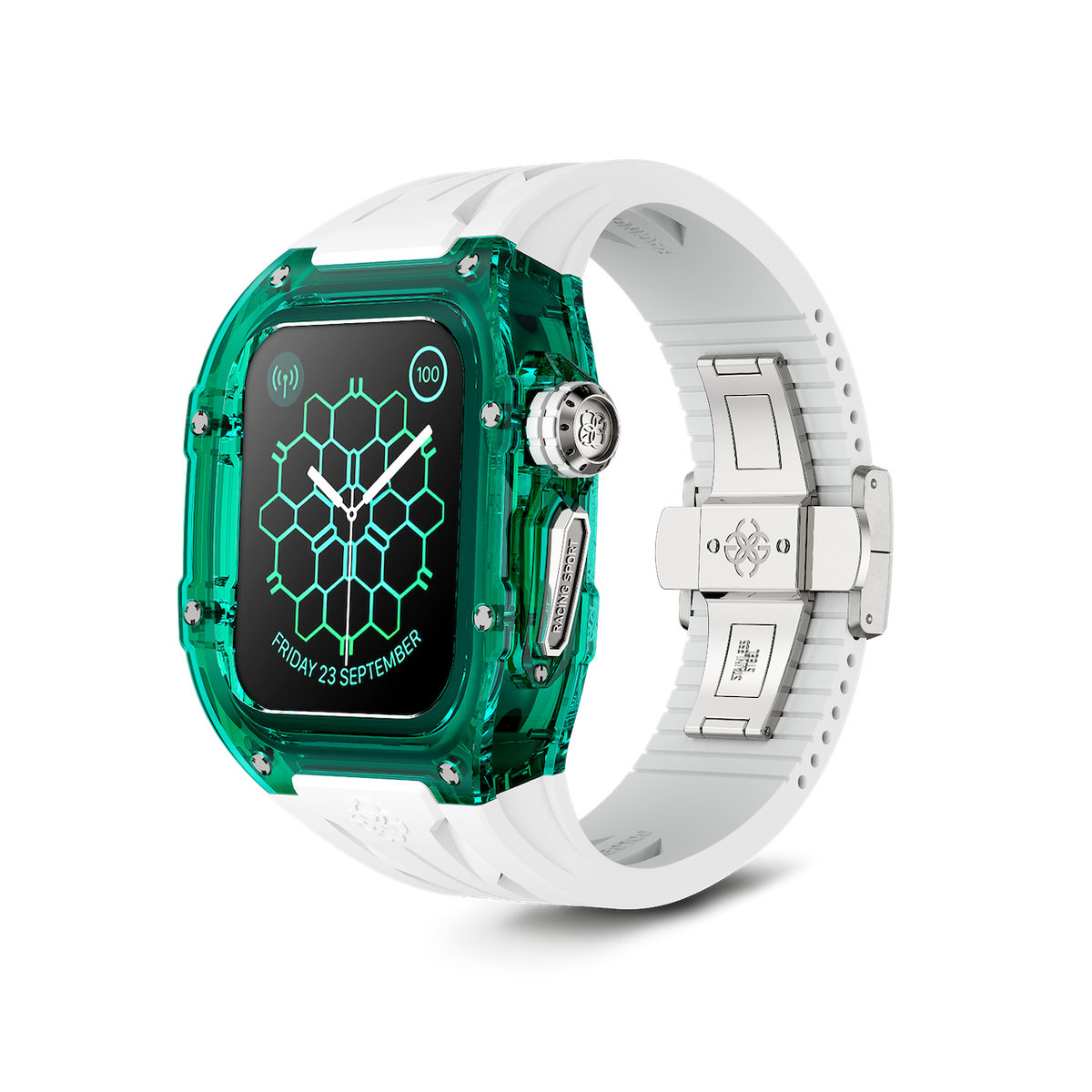Apple Watch Case - RSTR45 - SAPPHIRE GREEN – ゴールデン