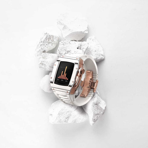 Apple Watch Case - RSC41 - ALBINO WHITE/RG