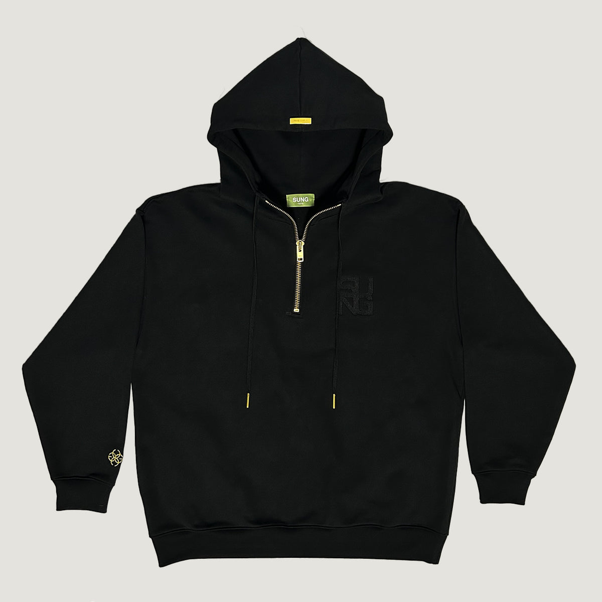 【SUNG × GOLDEN CONCEPT】HALF ZIP HOODIE