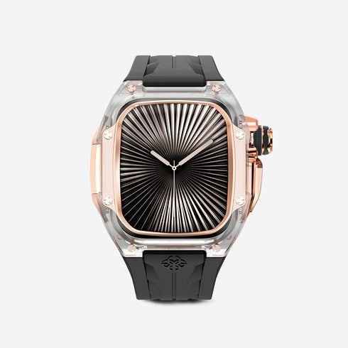 Apple Watch Case / RSTRIII46 - CRYSTAL ROSE - BLACK