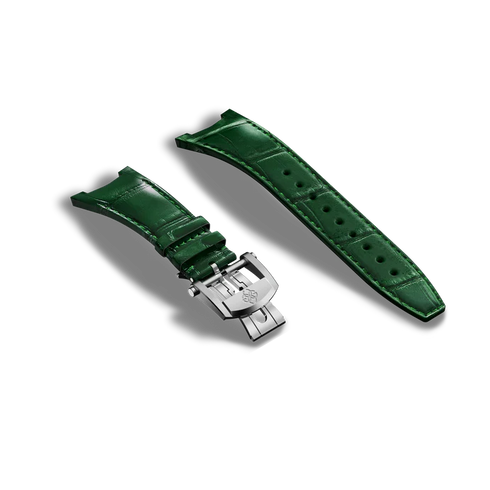Automatic Watch Strap / Alligator - Green