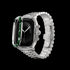 Apple Watch Case - CRCS46 Silver/Green