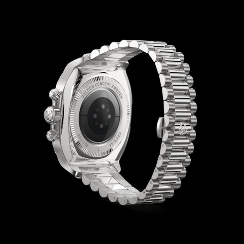 Apple Watch Case - CRCS46 Silver/Black