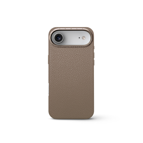 iPhone Case 17 - Full-Grain Leather - Sand