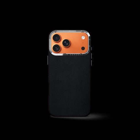 iPhone Case 17 - Alcantara - Black