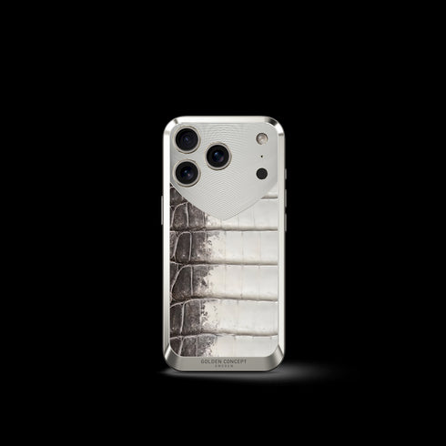 iPhone Case / RST17 - Magnetic Shield Crocodile Edition - Himalaya