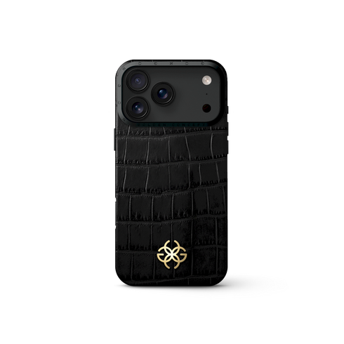 iPhone Case 17 - Embossed Croco Logo