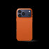 iPhone Case 17 - Full-Grain Leather - Orange