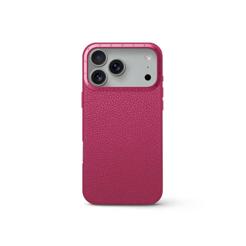 iPhone Case 17 - Full-Grain Leather - Orchidea