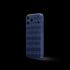 iPhone Case 17 / Magnetic Shield - Croco Embossed - Midnight Blue