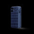 iPhone Case 17 / Magnetic Shield - Croco Embossed - Midnight Blue