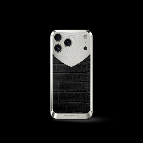 iPhone Case / RST17 - Magnetic Shield Alligator Edition - Matte Black