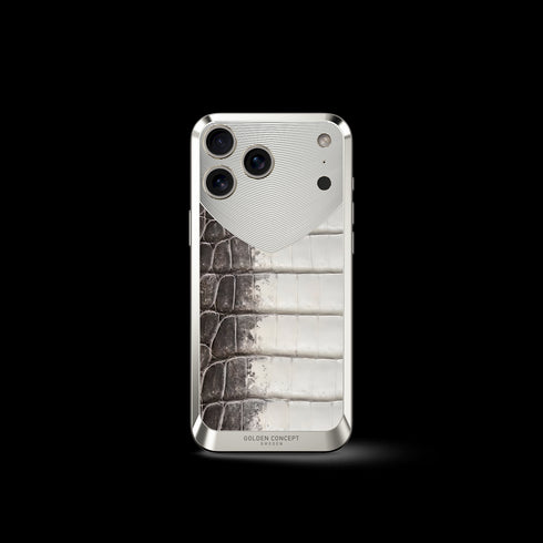 iPhone Case / RST17 - Magnetic Shield Crocodile Edition - Himalaya