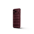 iPhone Case 18 / Magnetic Shield - Croco Embossed - Burgundy