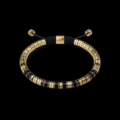 Bracelet - EV - Gold - Black
