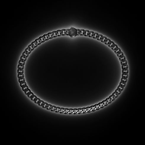 Necklace - Cuban 13 MM - Black