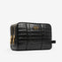 Toiletry Bag / Croco Embossed - Large