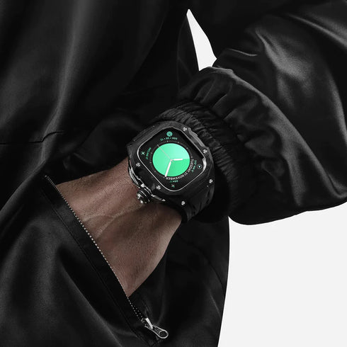 Apple Watch Case / RSCIII49 - Silver Carbon