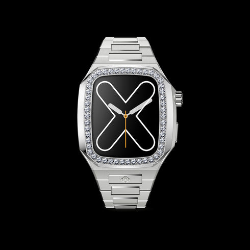 Apple Watch Case - EVD45 - Silver