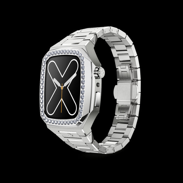 Apple Watch Case - EVD45 - Silver