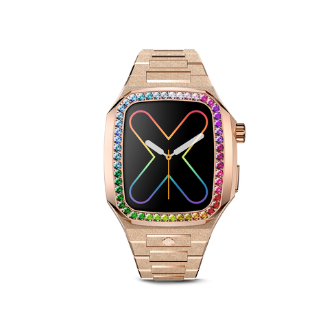 Apple Watch Case - EVF41 - RAINBOW Rose Gold