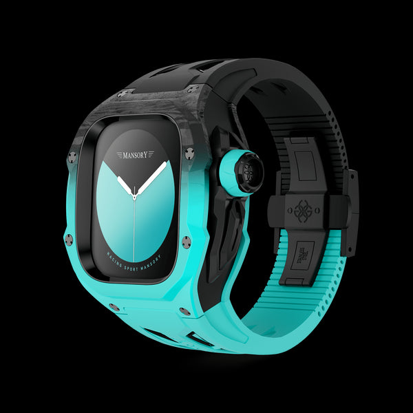 Apple Watch Case / RSCIII49 Mansory - Noir et Menthe